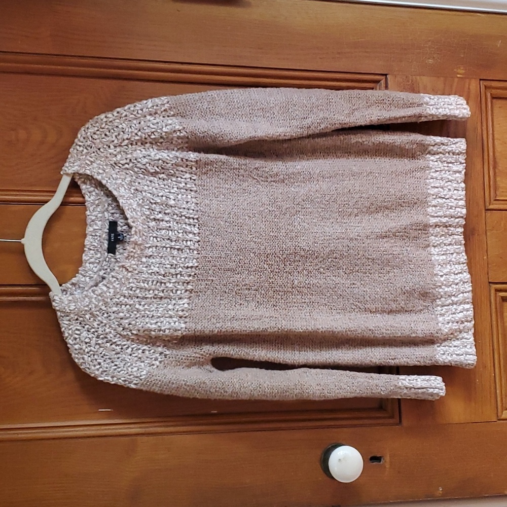 FATE tan sweater